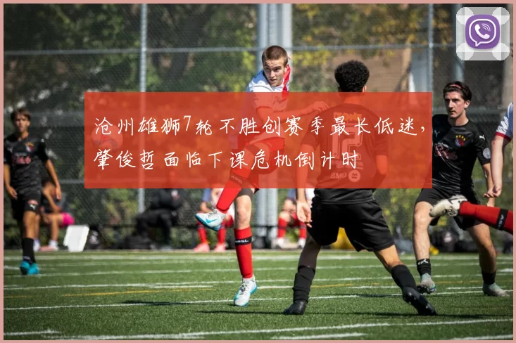 沧州雄狮7轮不胜创赛季最长低迷，肇俊哲面临下课危机倒计时